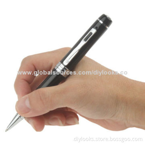 720P Mini DV Hidden Spy Pen with Motion Detection/Video Recording/Photo Shooting/Sound Recorder